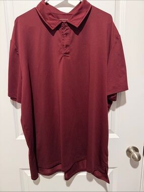 STYLUS Men's Polo Shirt - Maroon